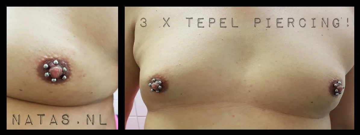 Multi tepel piercing 