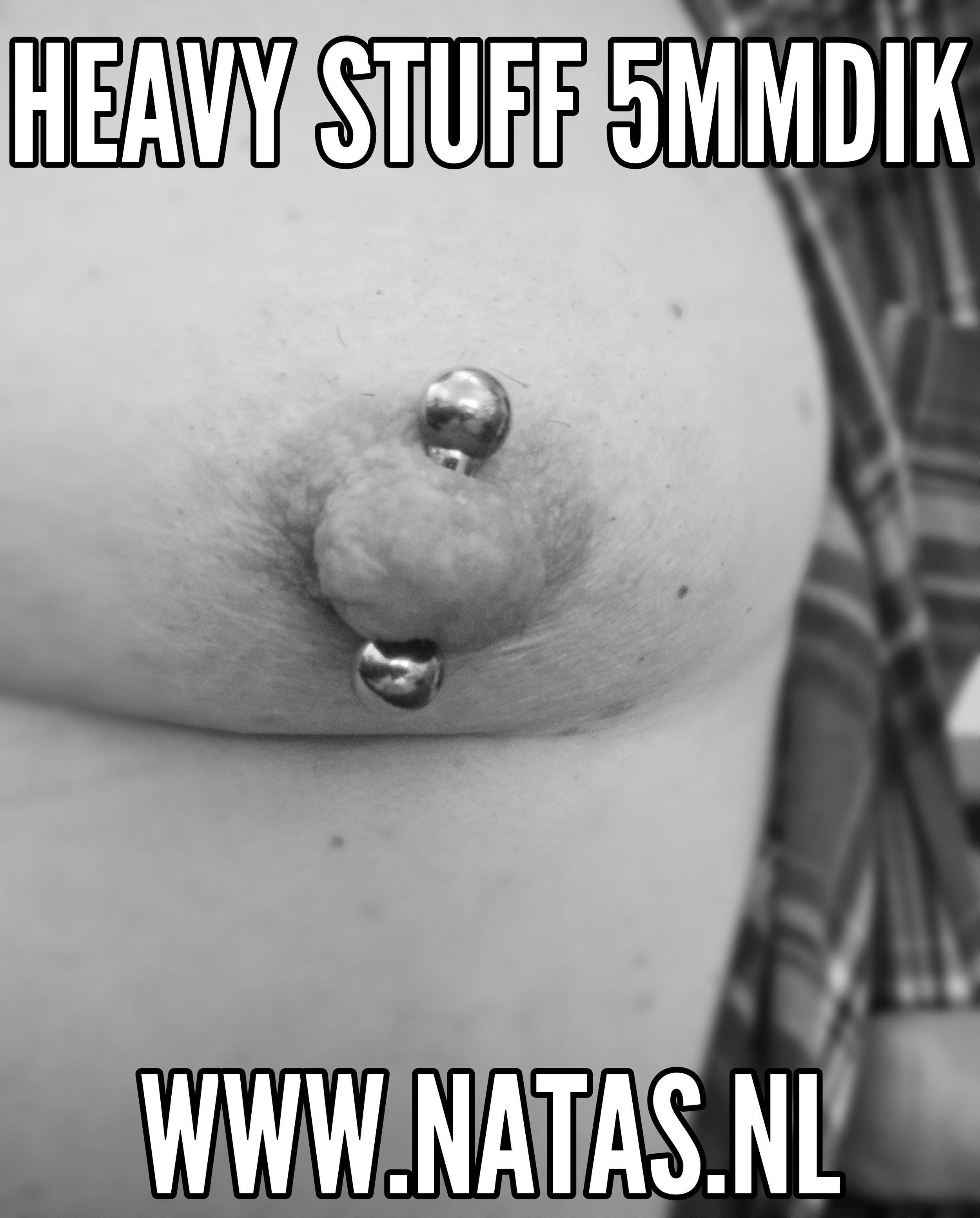 stretch tepel piercing 