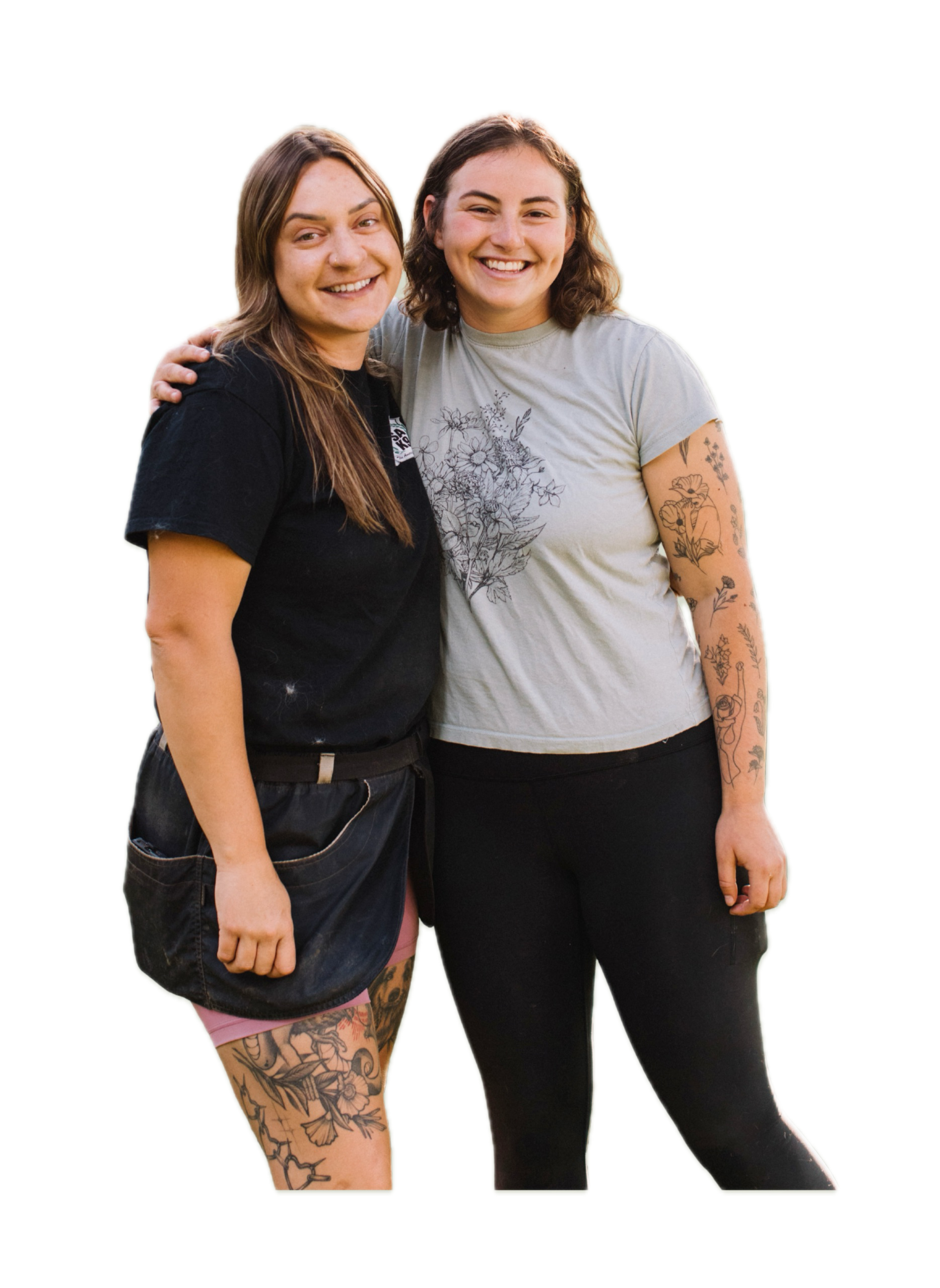 Courtney Dill and Skylar Bickart, expert dog trainers, founders of the Dog training learning retreat