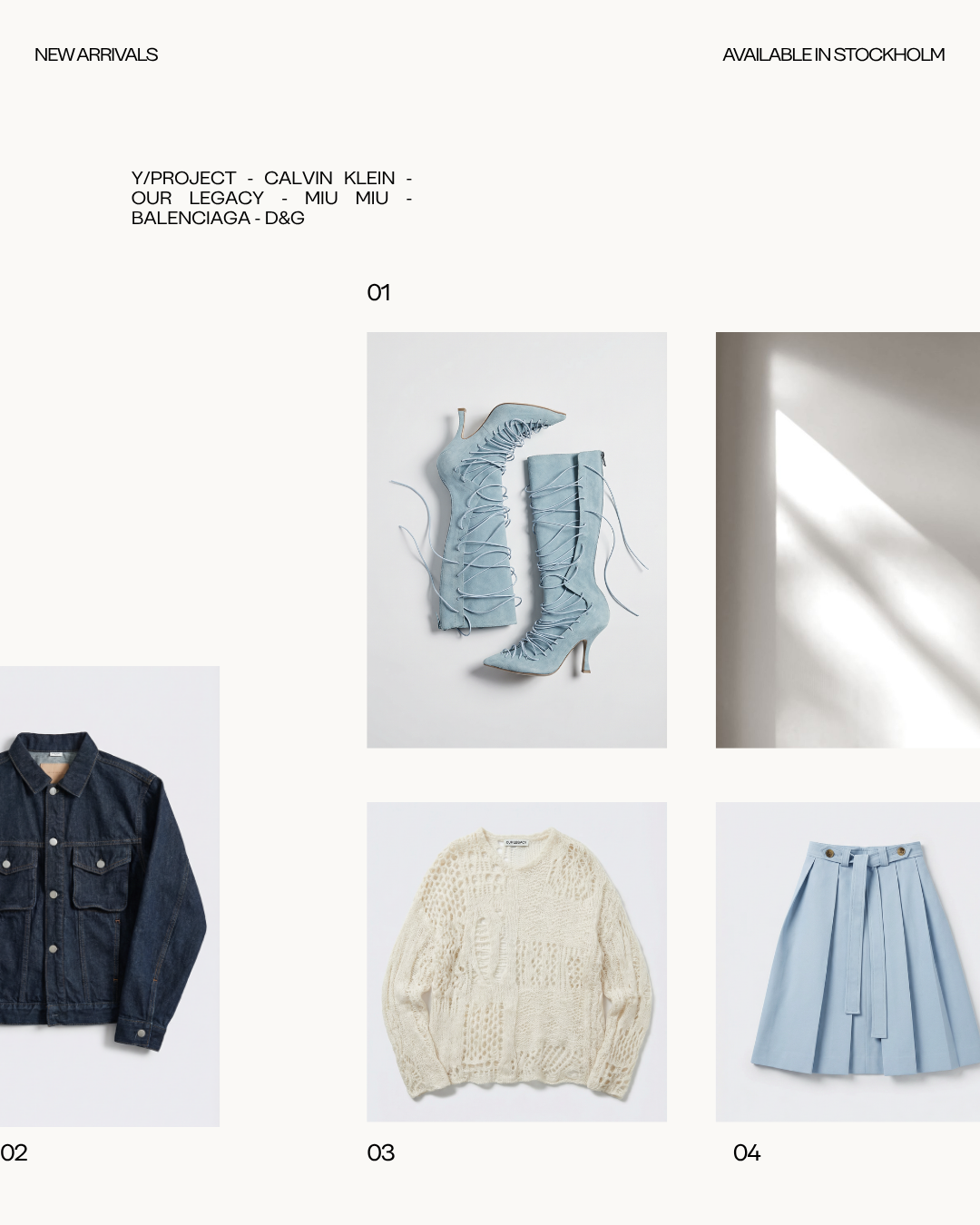 New Pre-Loved arrivals: 'Blue is the warmest color'