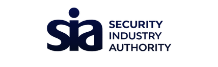 SIA Security Industry Authority logo with text