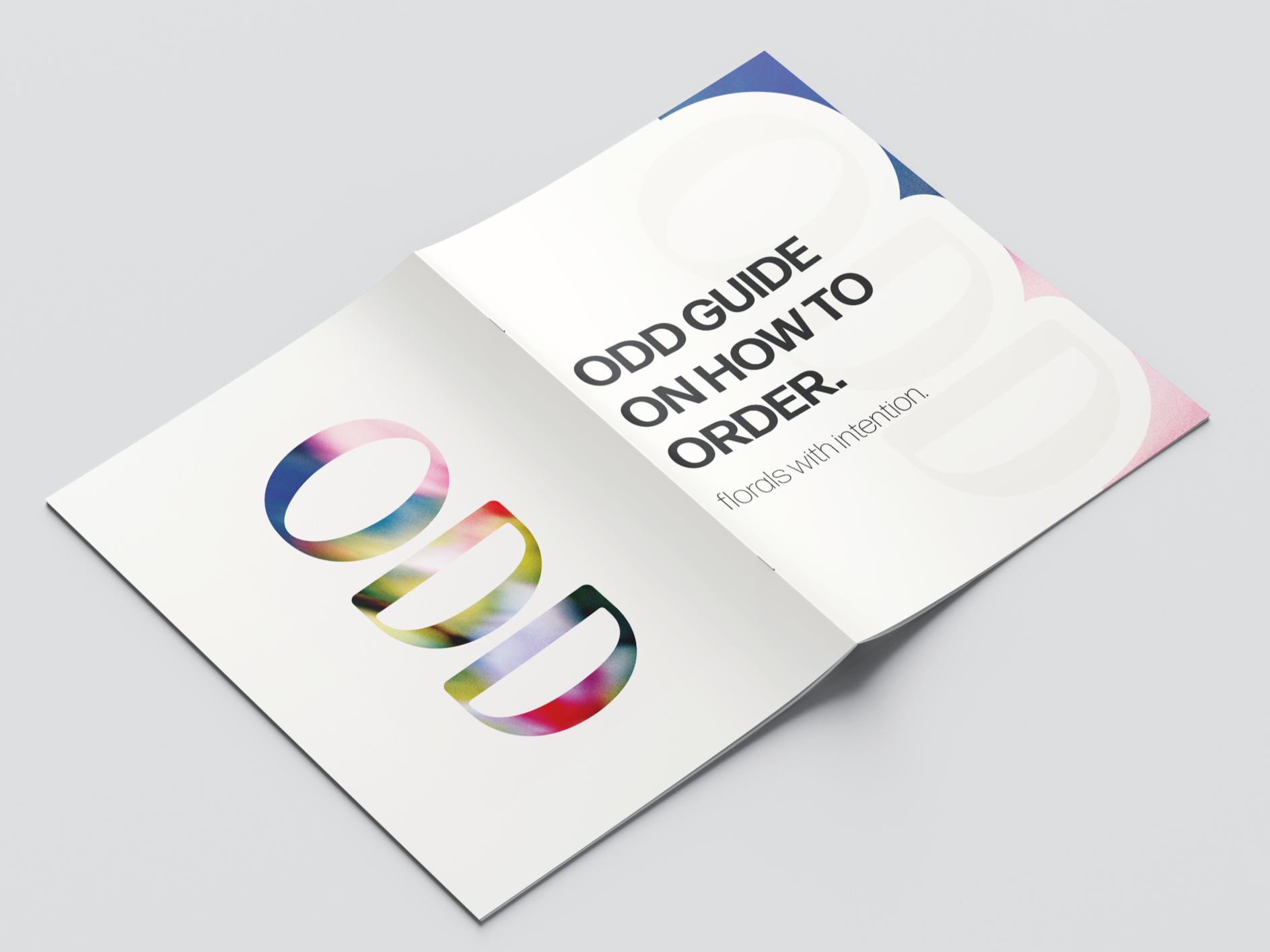 ODD Floral Studio - Branding - Guide to Order