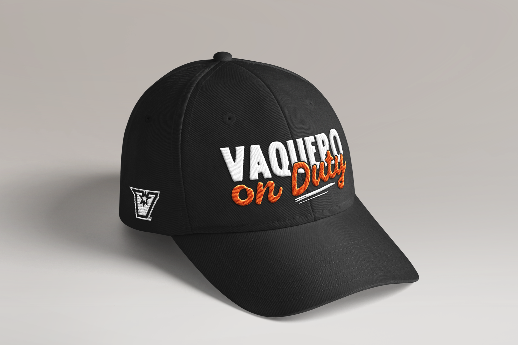 UTRGV Marketing & Communications - Employee Appreciation Week Caps

Vaquero on Duty is a project developed at my graphic design job in the UMC (University Marketing and Communications) team for Employee Appreciation Week. The task was to design a cap