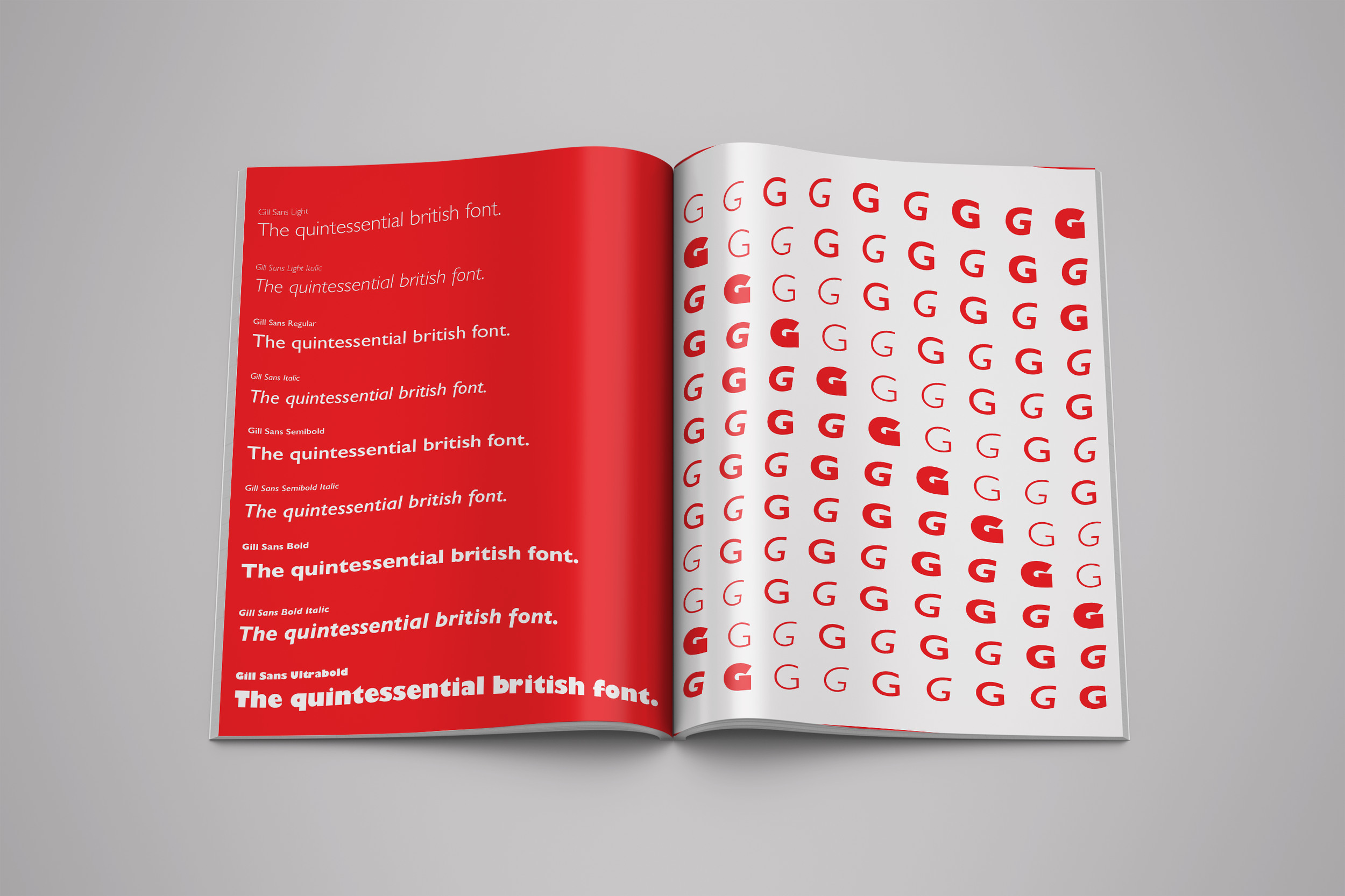 Gill Sans - Font Book