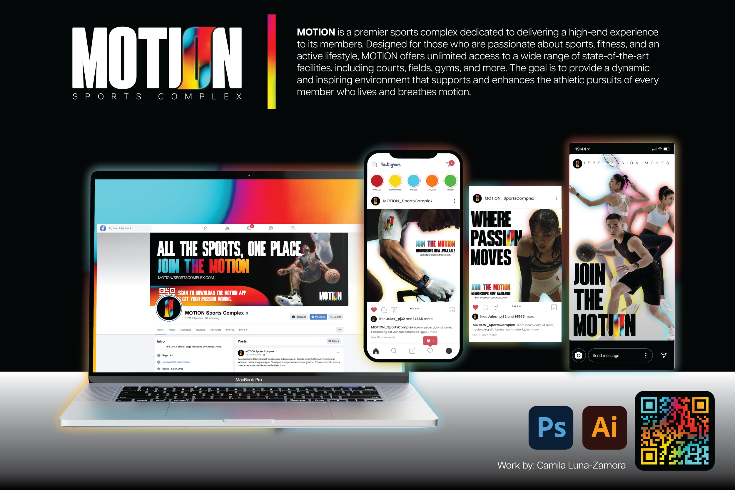 MOTION - Branding for a Sports Complex