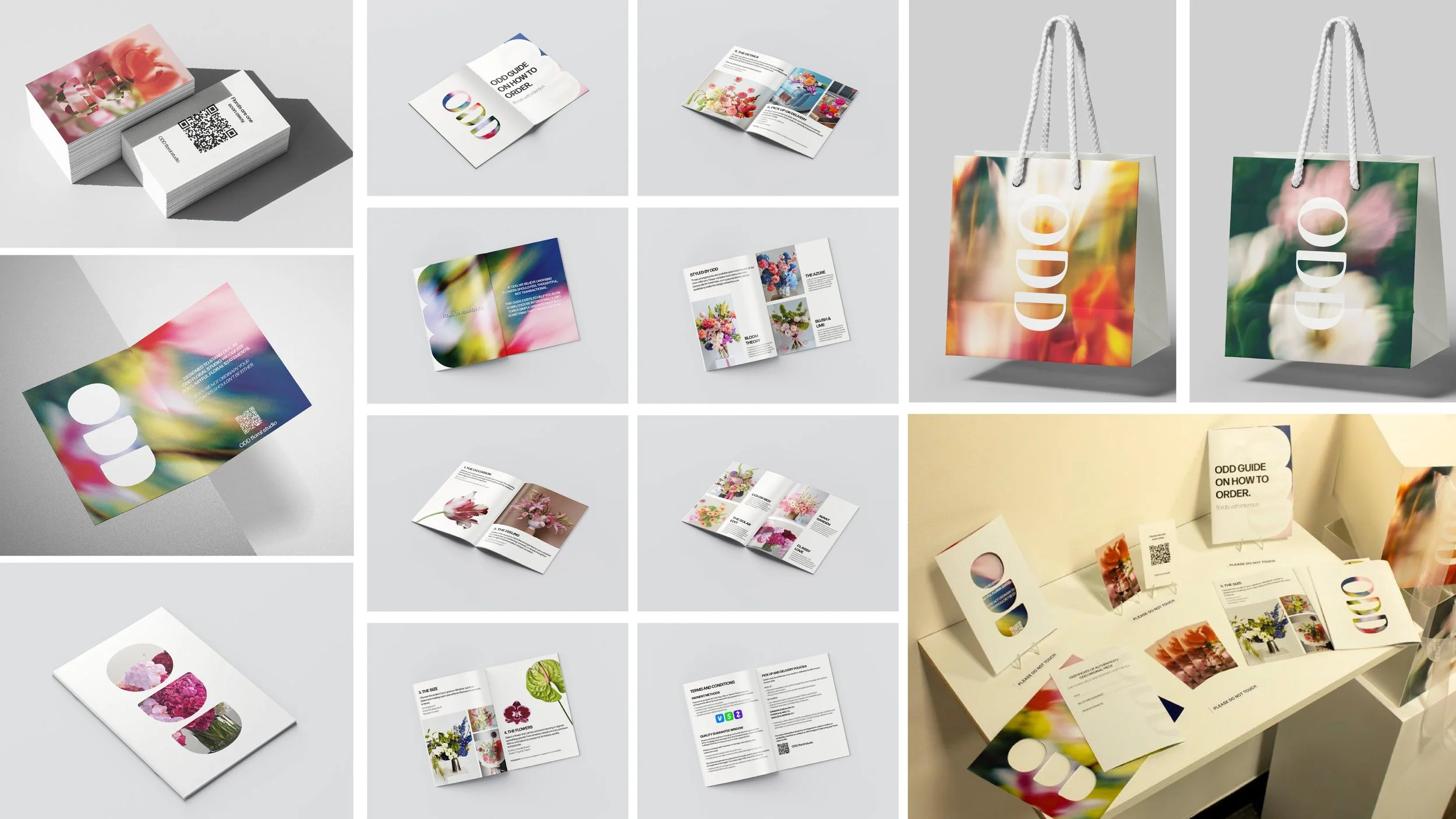 ODD Floral Studio - Branding System