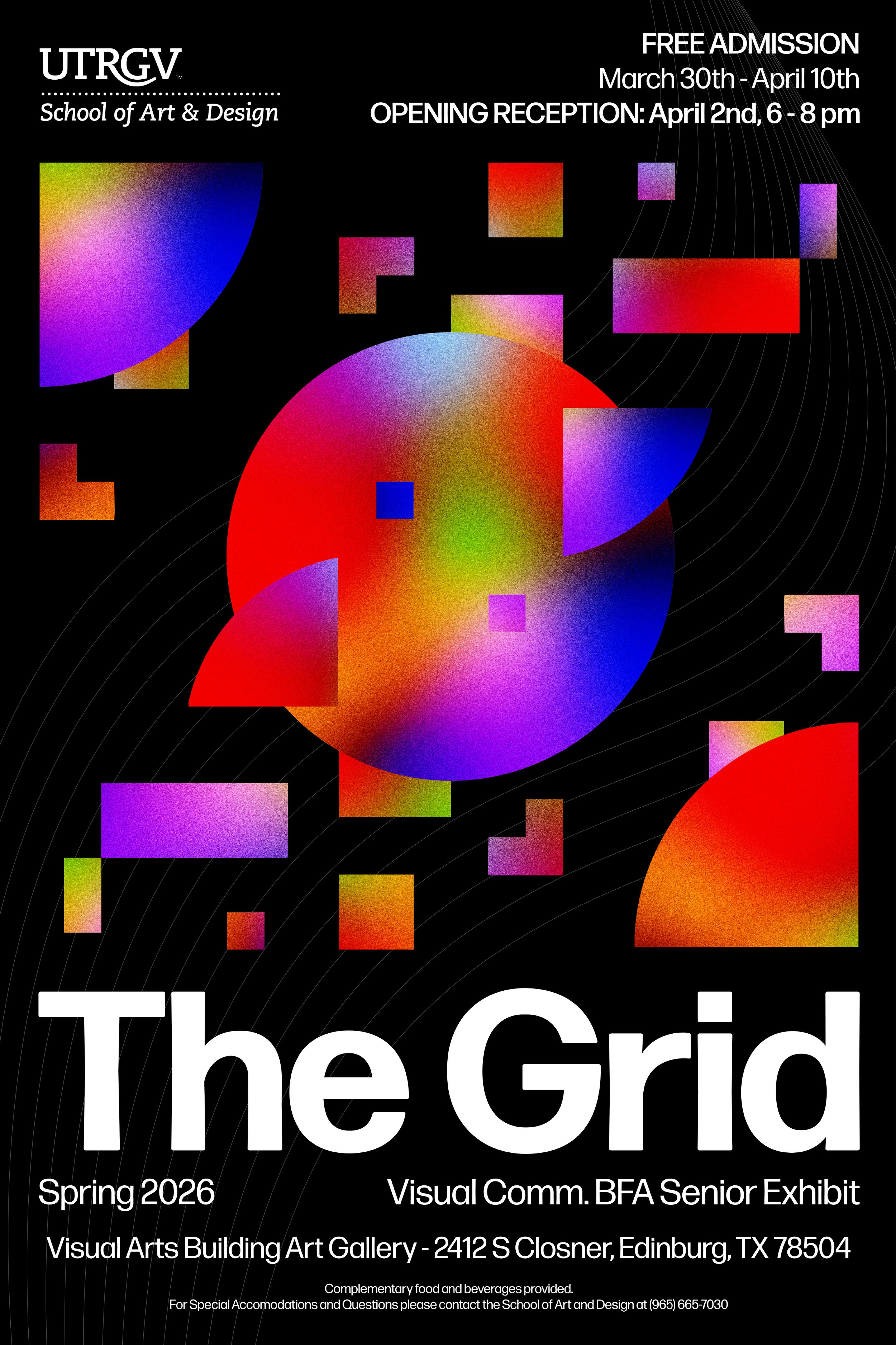 The Grid - Branding for UTRGV Spring 2026 Capstone Branding