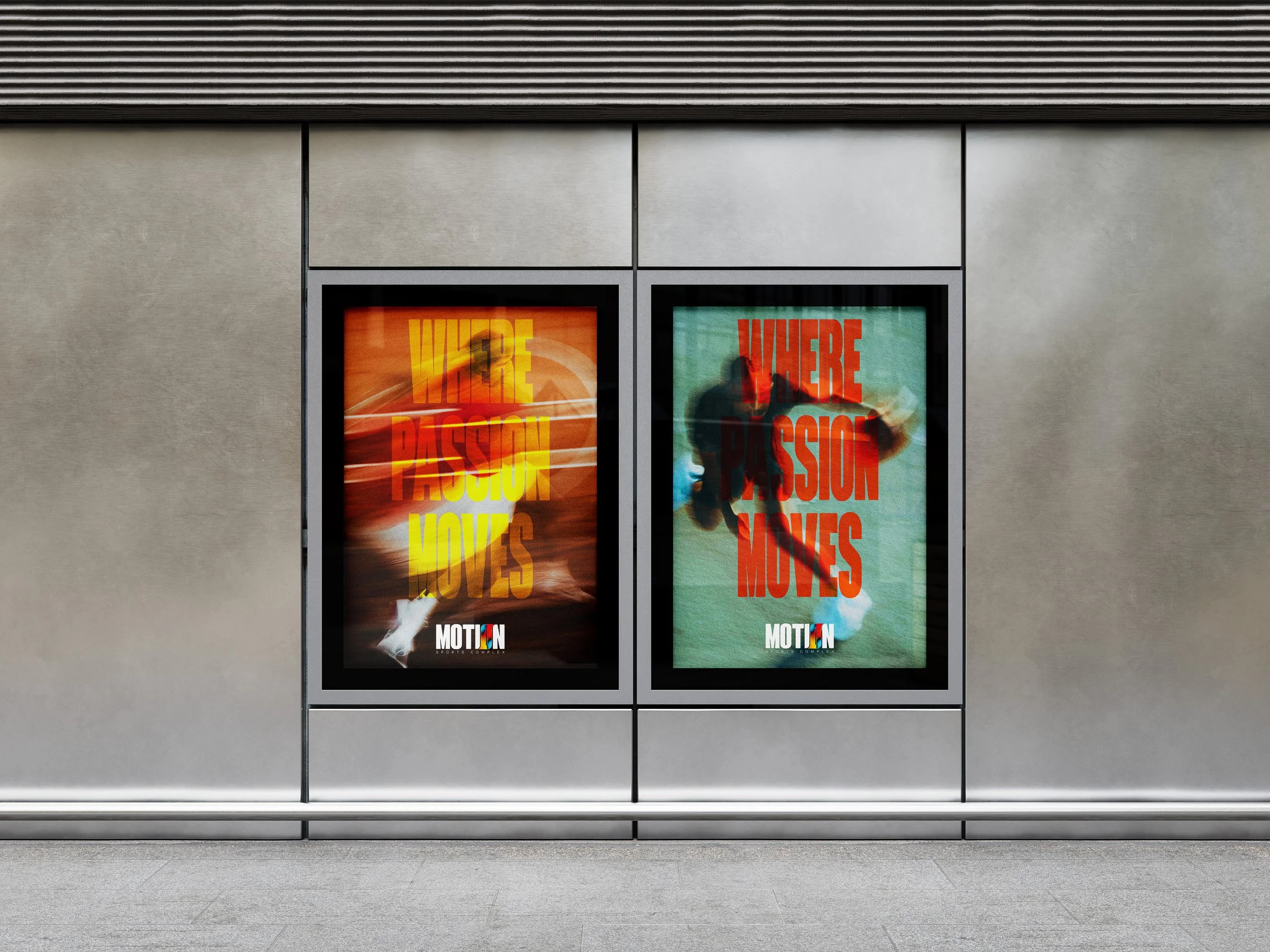 MOTION - Branding for a Sports Complex