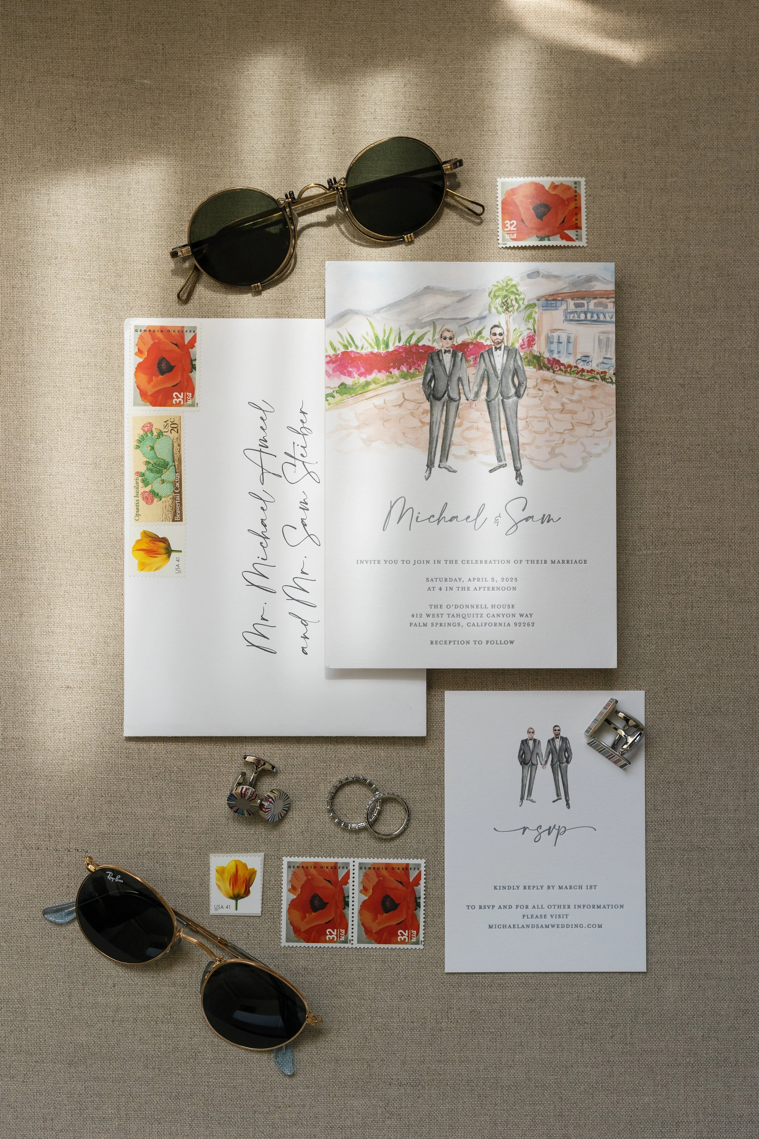 Our Palm Springs Wedding