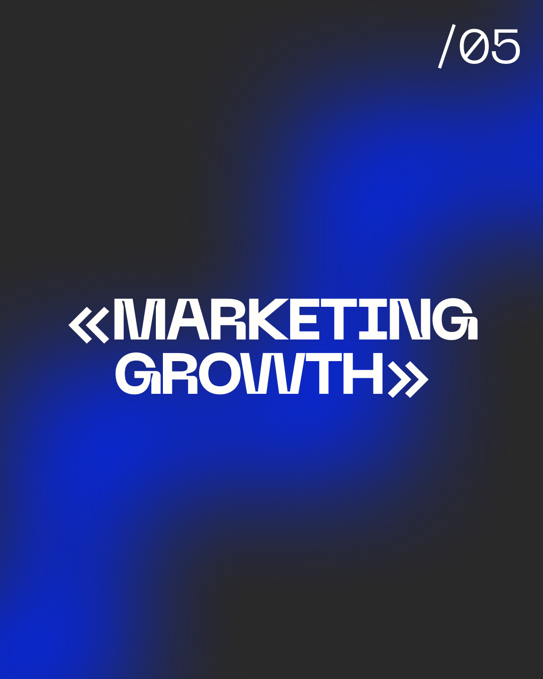 «MARKETING GROWTH»