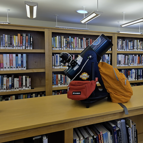 around the library.png