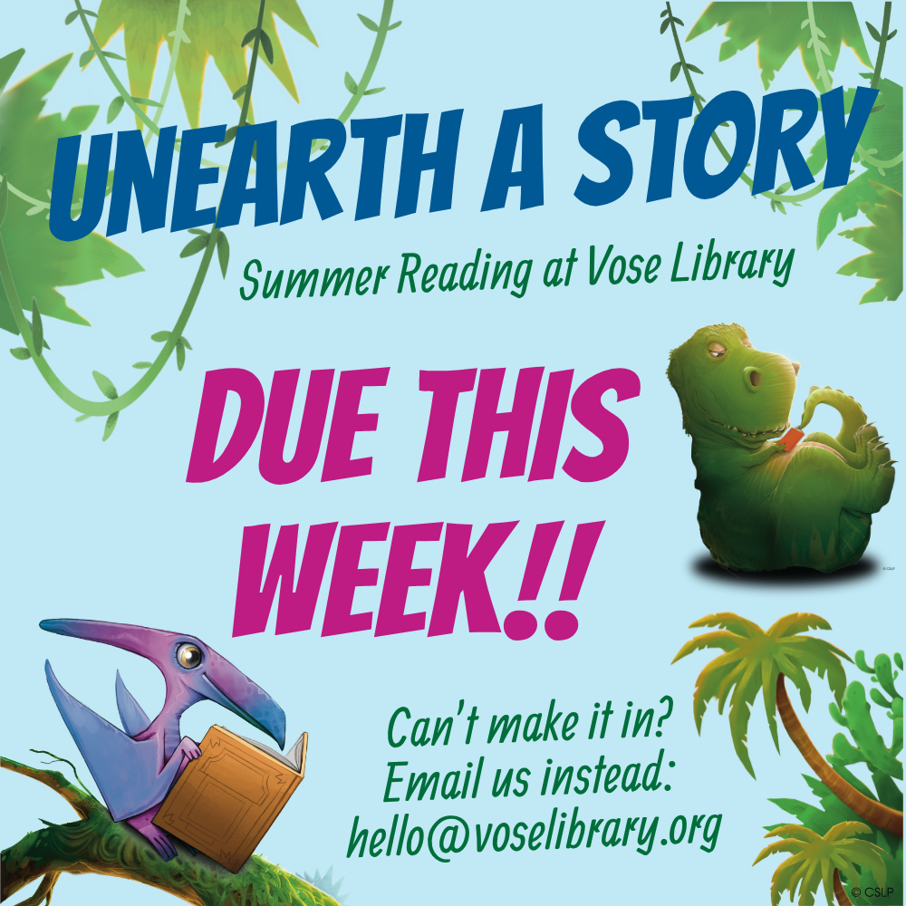 Unearth a Story: Summer Reading Program at Vose Library
