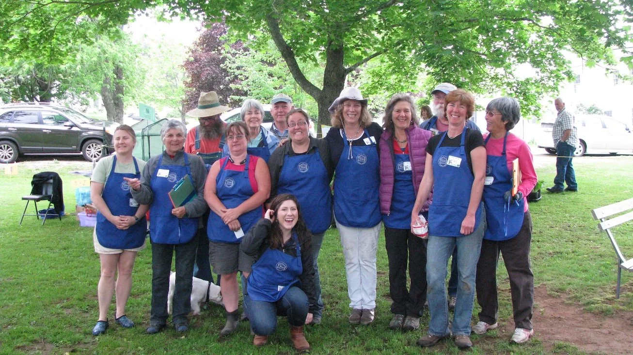 Plant Sale Volunteers for Vose Library In Union Maine