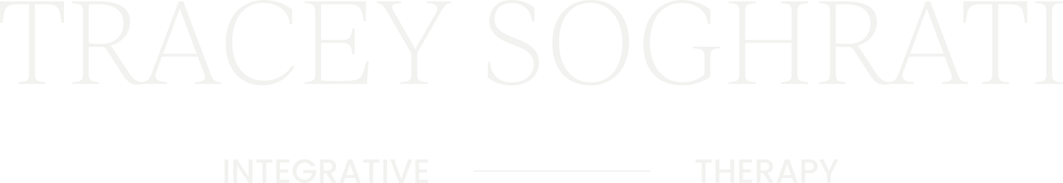 Tracey Soghrati | Psychotherapy and Mind Body Therapy