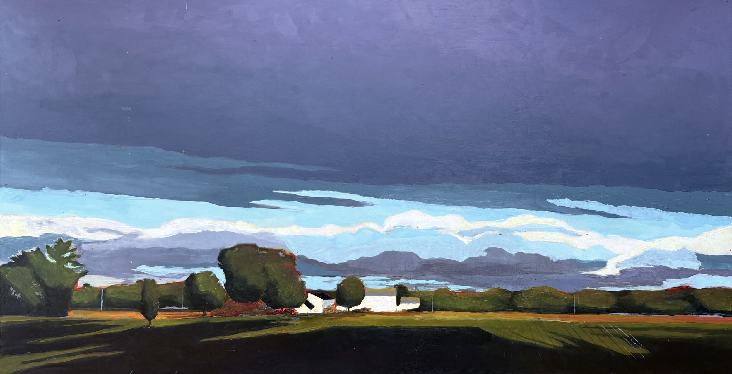 Ribbon of Light,
Acrylic on Wood Panel,
31x60in.,
Available