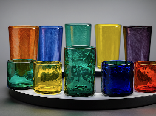 Handblown Glass - One Of a Kind