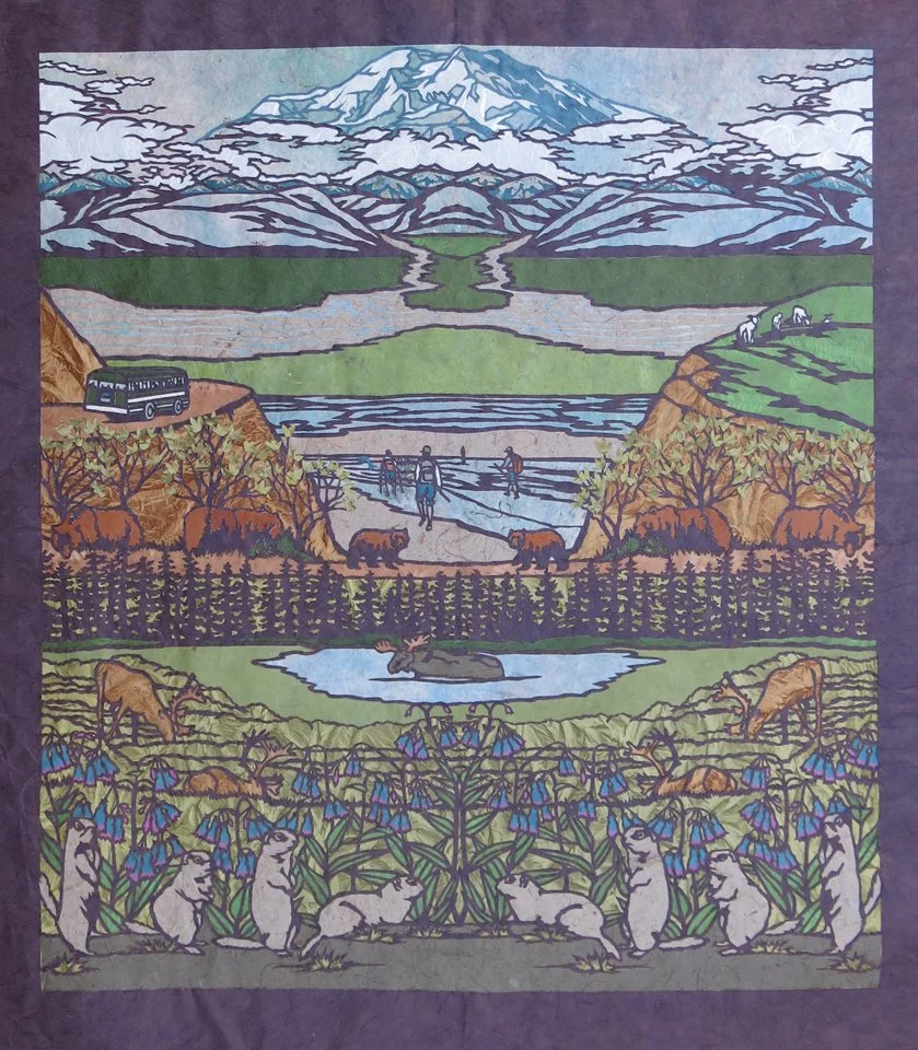Denali, 2014, Paper, 34” x 22”