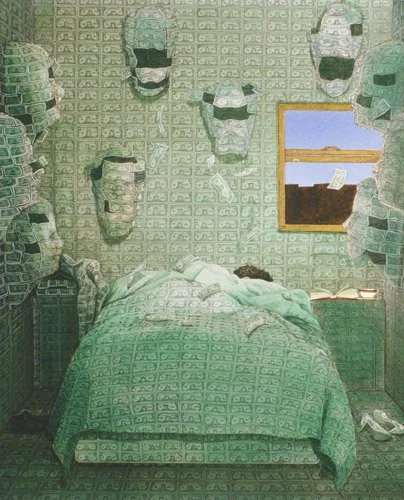 Not Making It, Watercolor, 12” x 9”