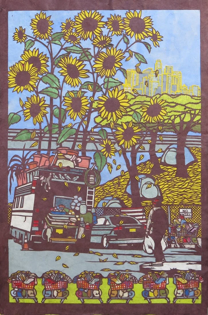 Hope, 2017, Paper, 30” x 19”