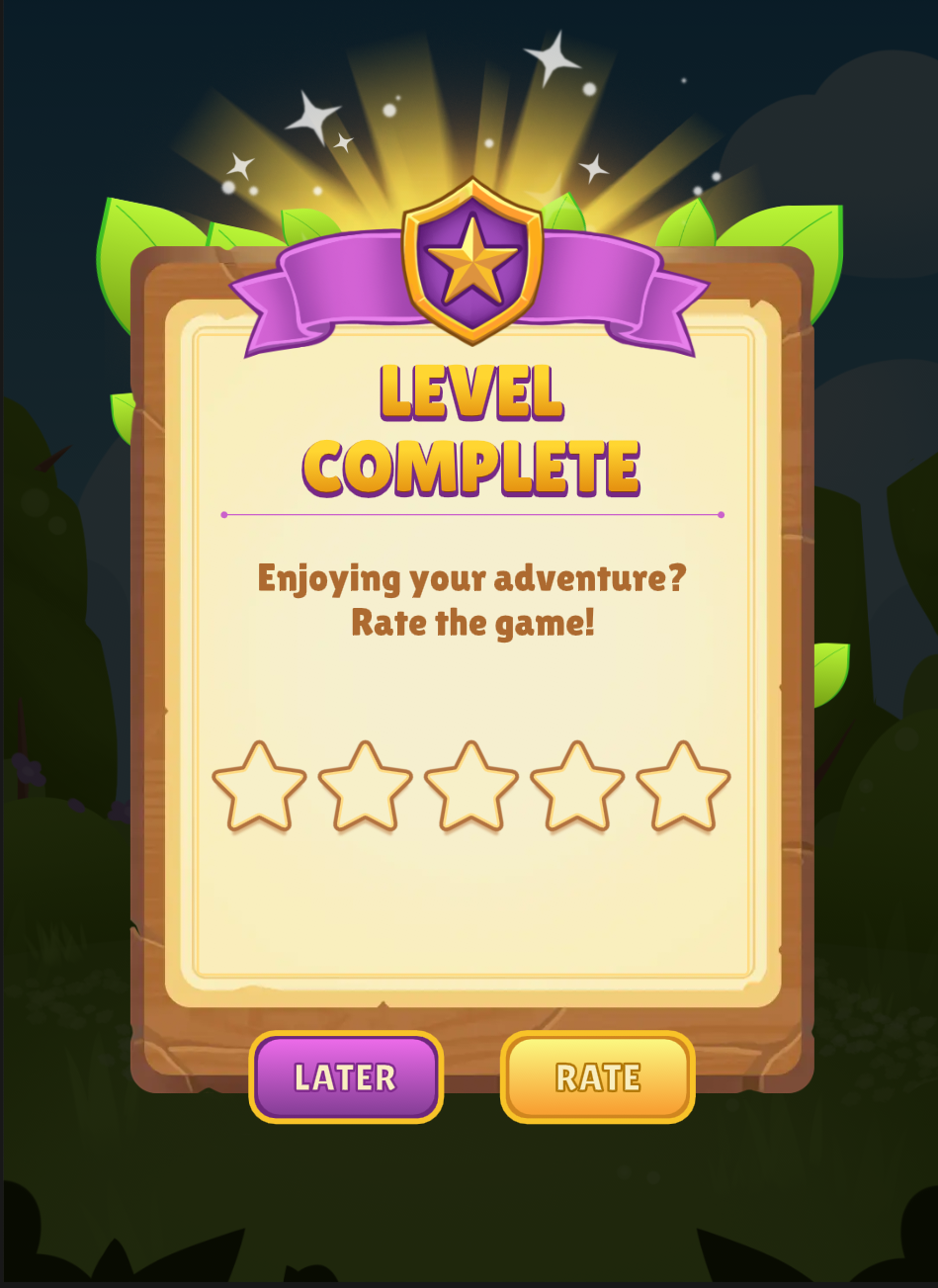 Game Screen Menu