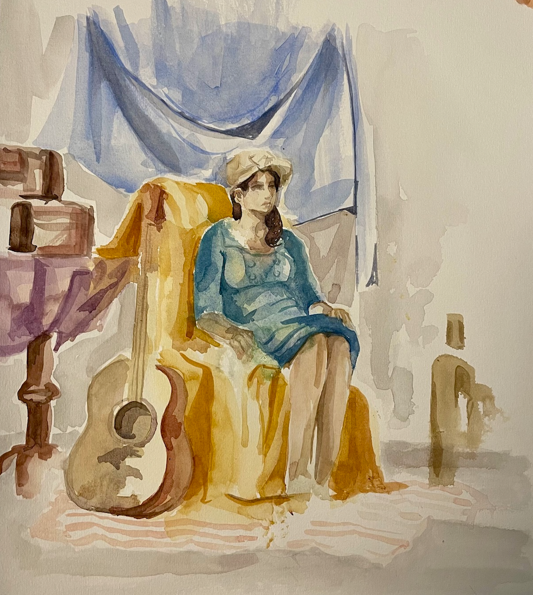 Watercolour painting