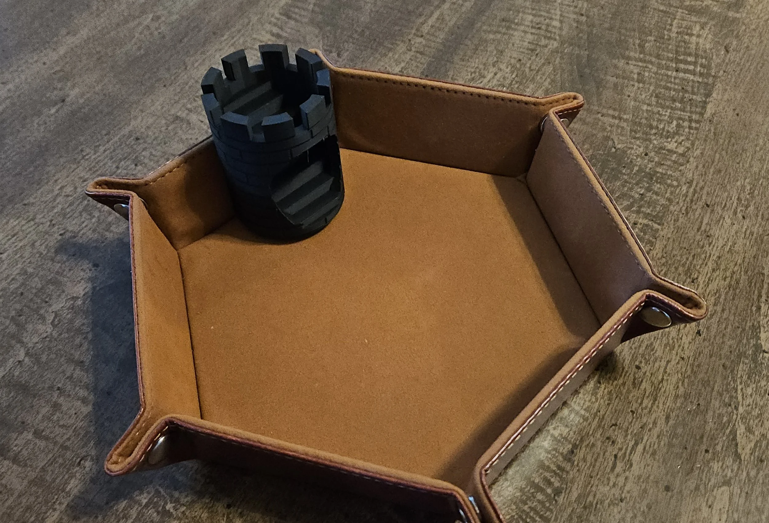 Travel Size Dice Tower for Tabletop RPGs