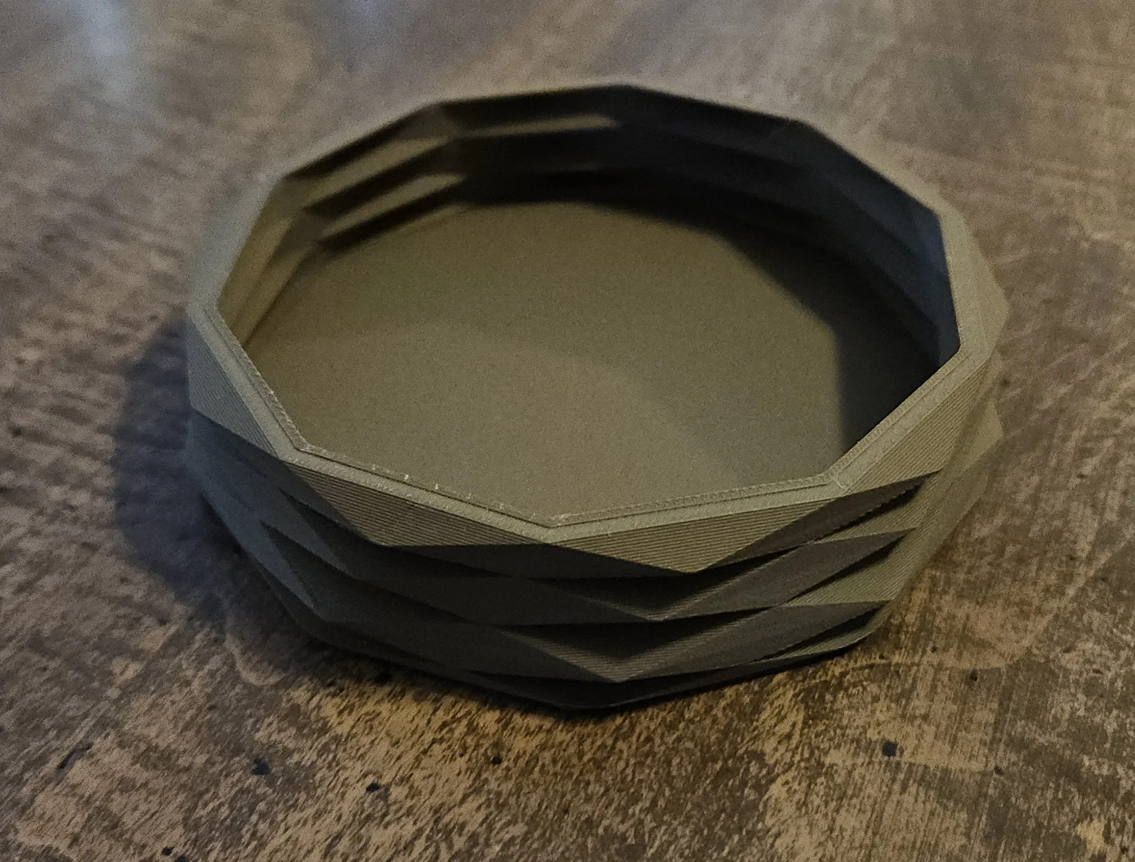 Geometric 3D Printed Trinket Tray