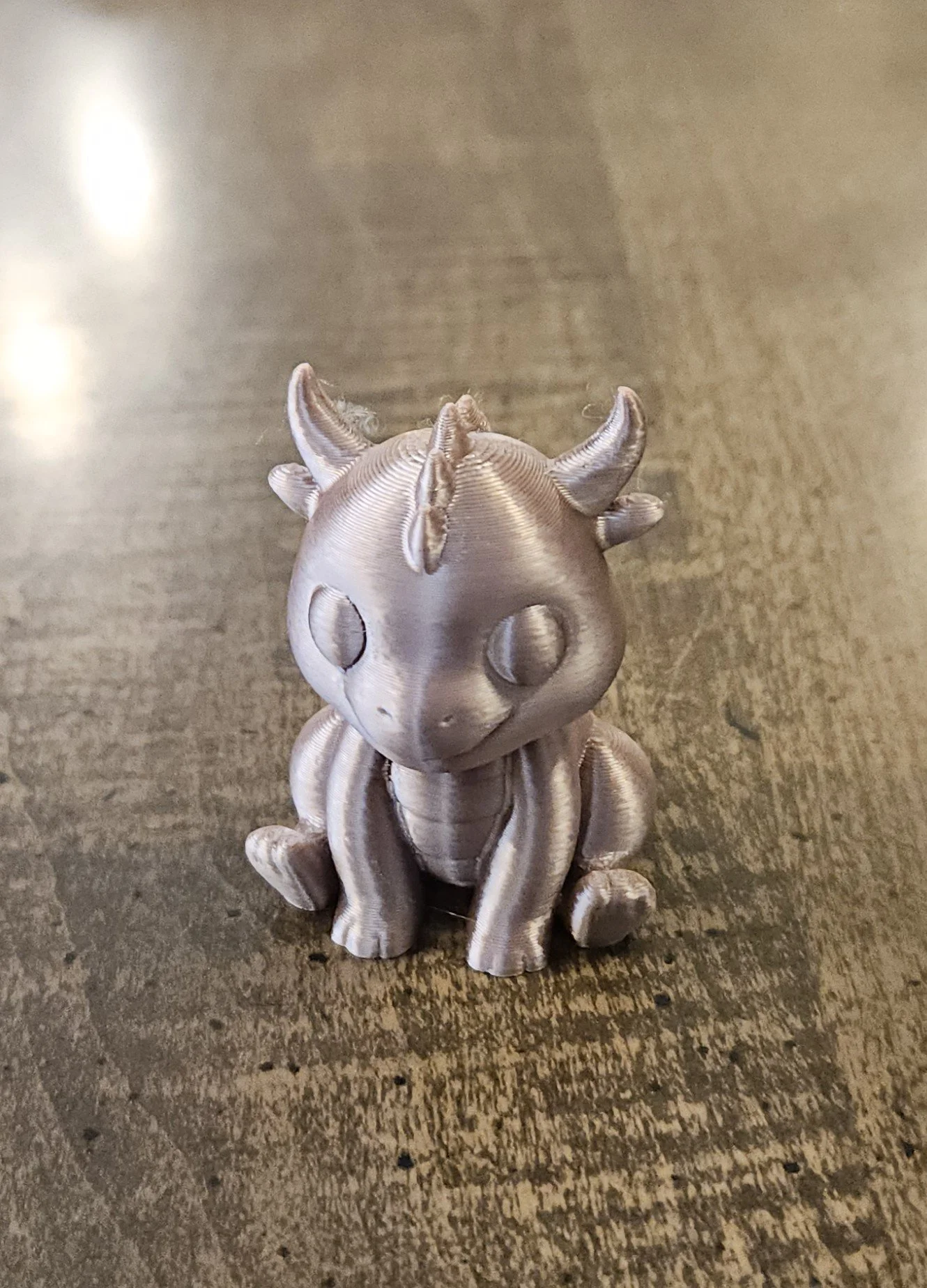 Adorable 3D Printed Baby Dragon Figurine
