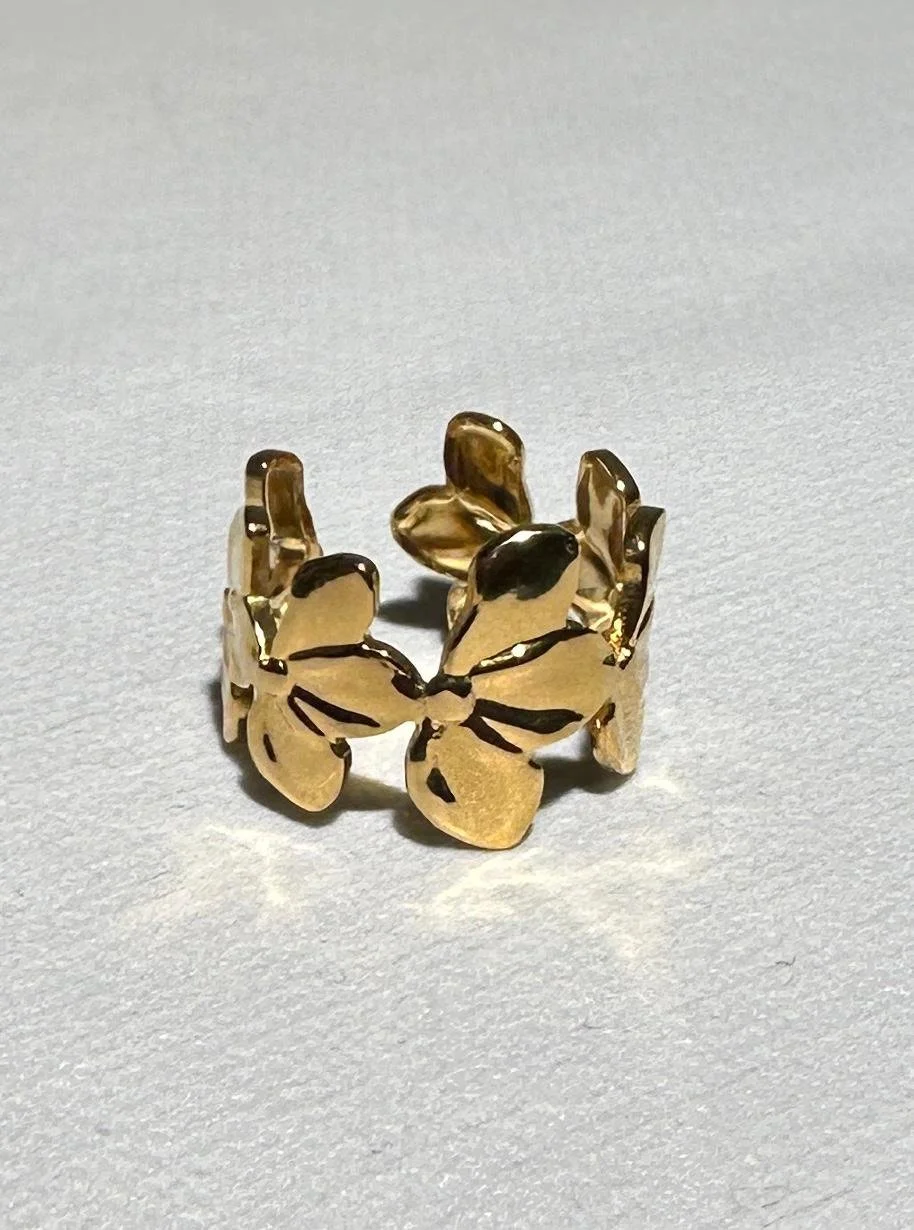Bague ajustable Cerisier d'Athènes