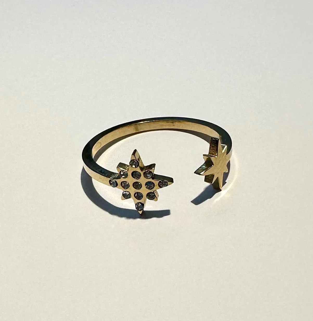 Bague ajustable Etoile Polaire