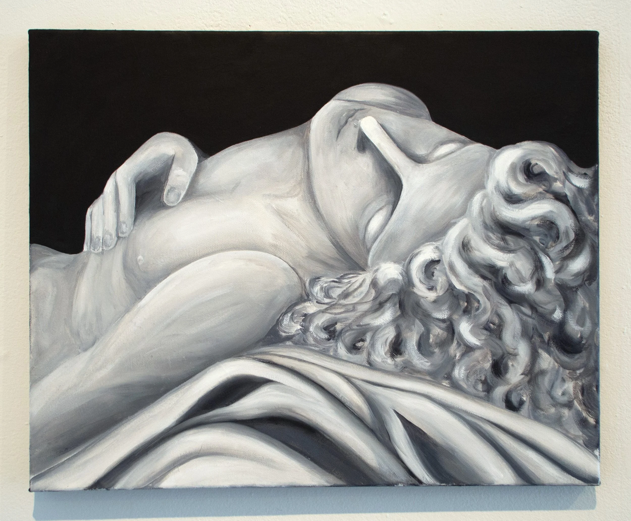 The Dead Saint, oil on canvas, 16in x 20in, 2025