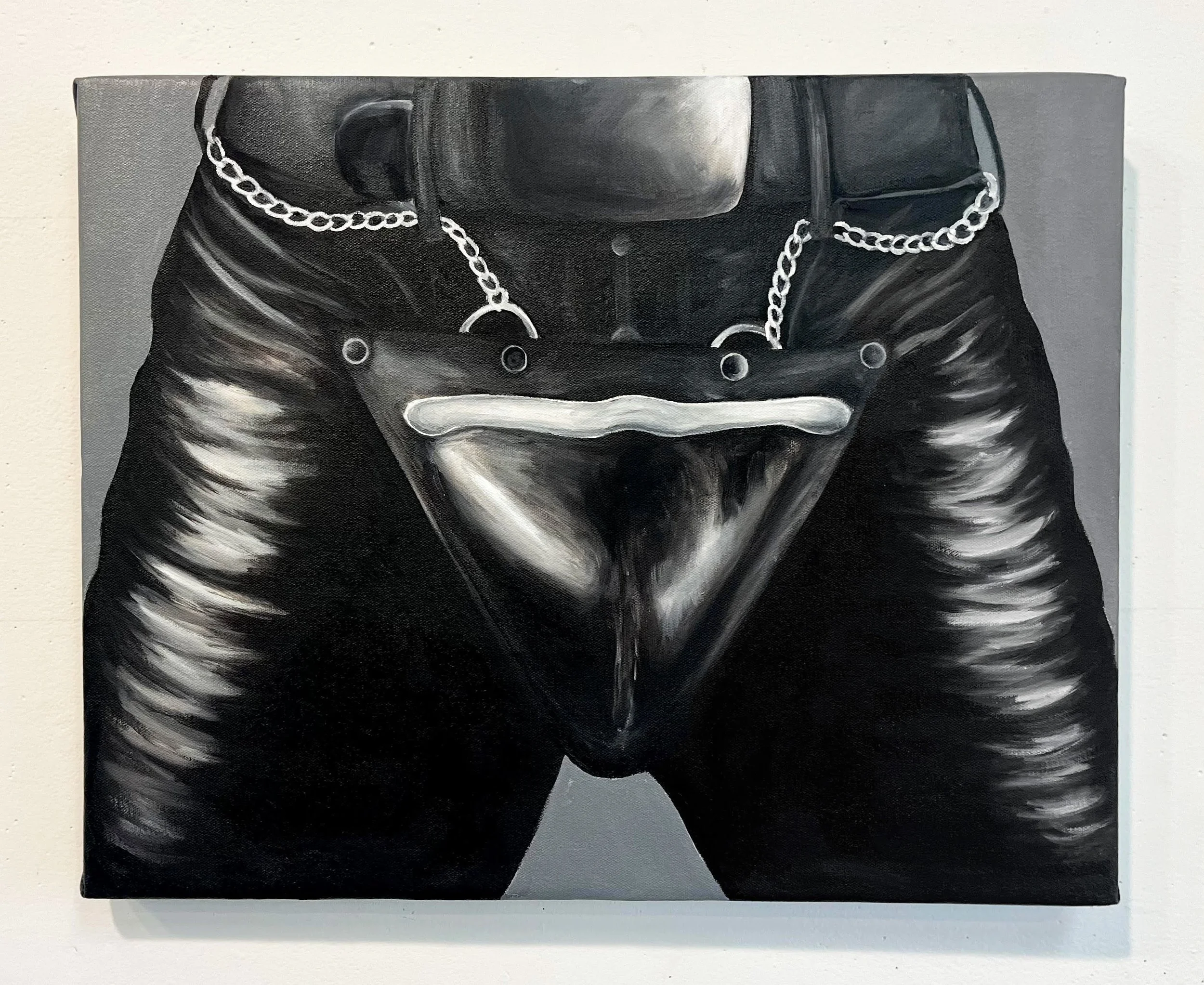 Mapplethorpe, oil on, 16in x 20in, 2025 