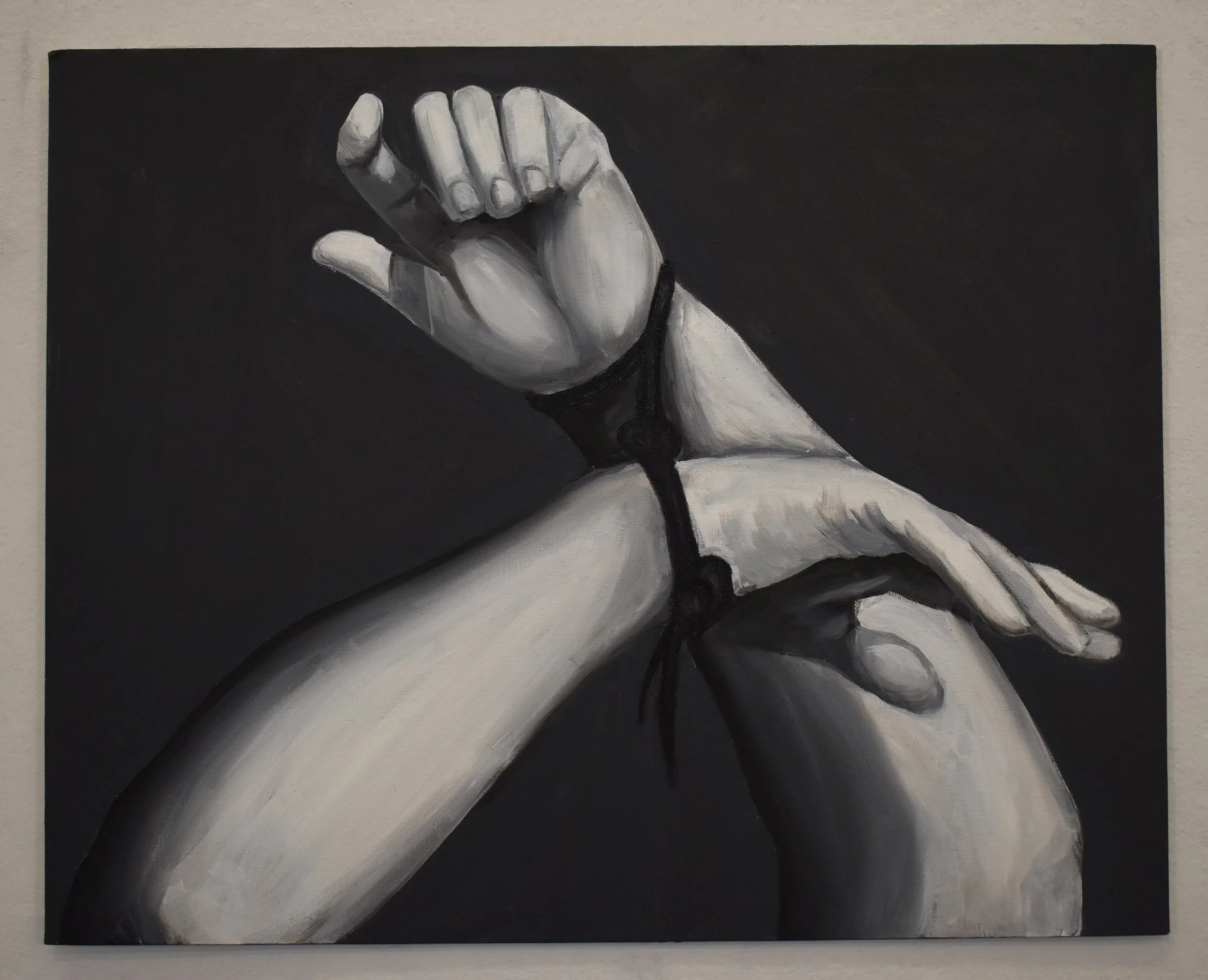 The Martyrdom of Saint Sebastian, oil on canvas board, 16in x 20in, 2025
