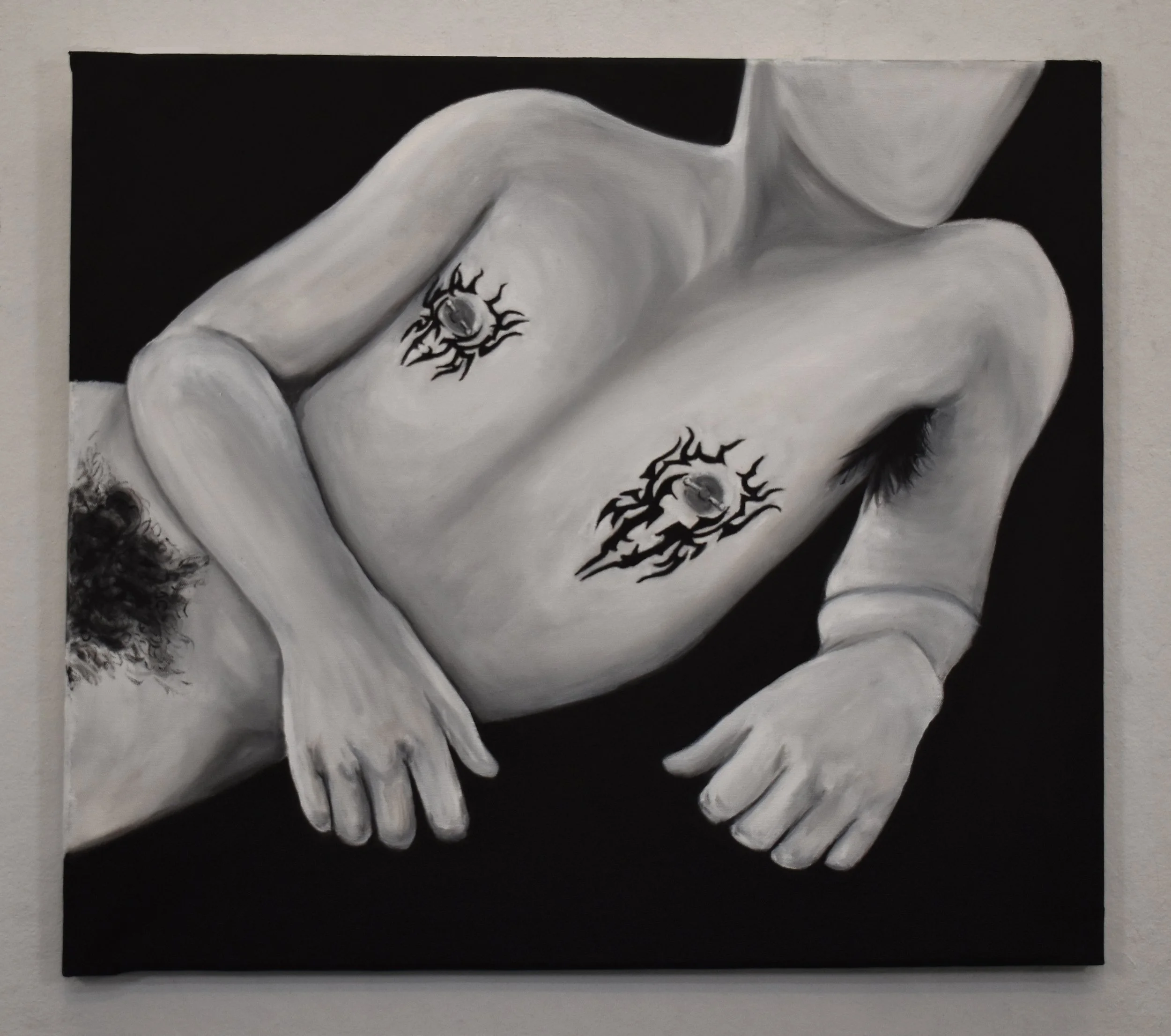 Micah, oil on canvas, 24in x 27in, 2025