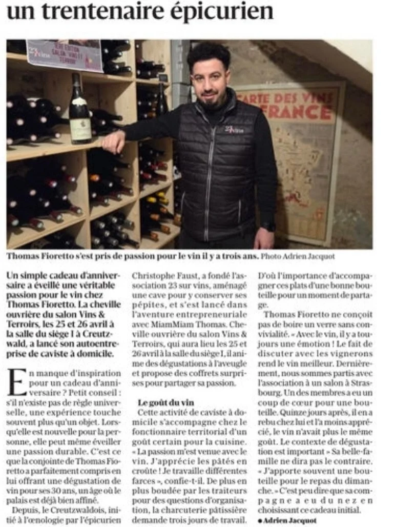 Un grand merci @lerepublicainlorrain pour ce bel article 🍷👨🏻&zwj;🍳