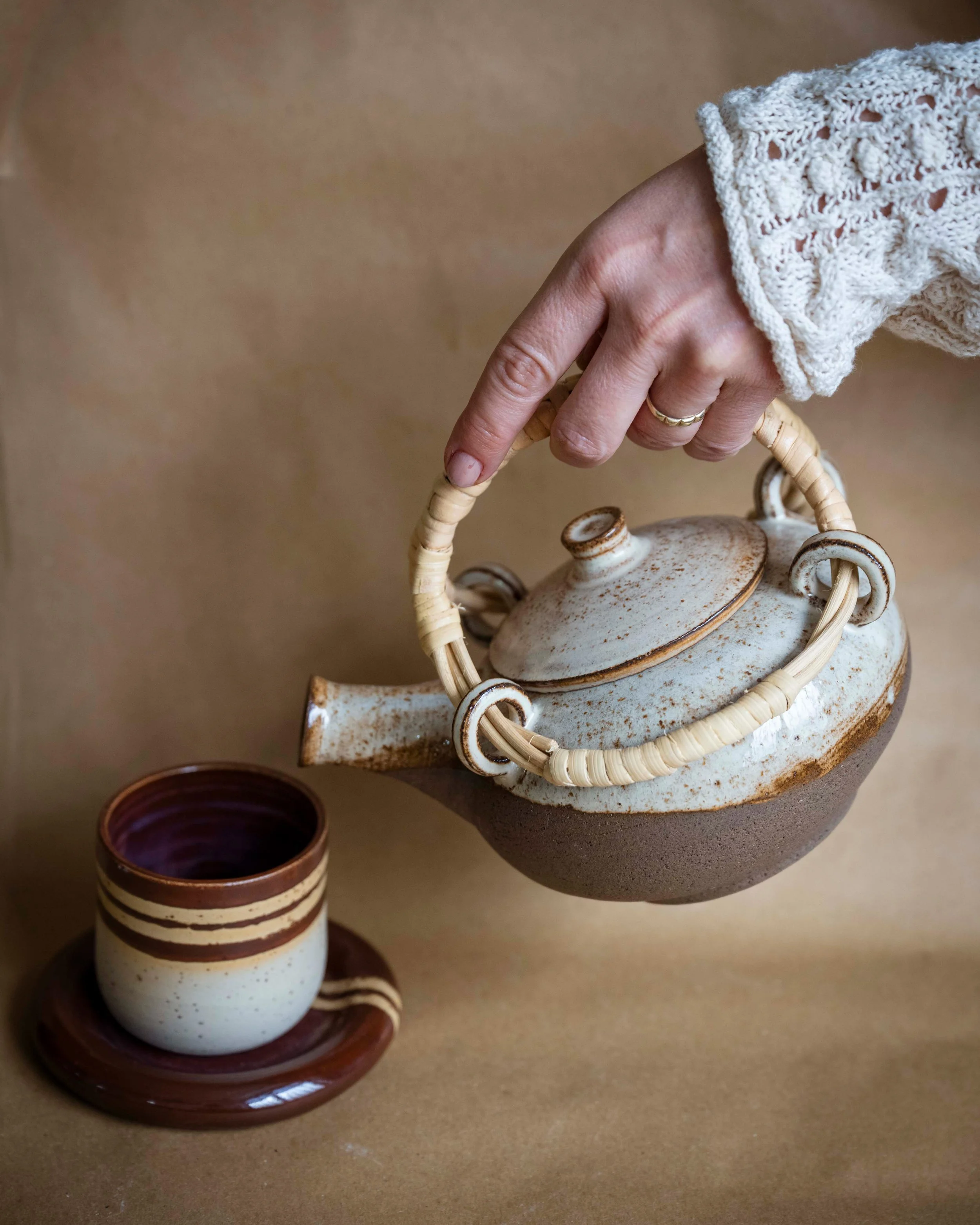 The Earth and Ember Teapot