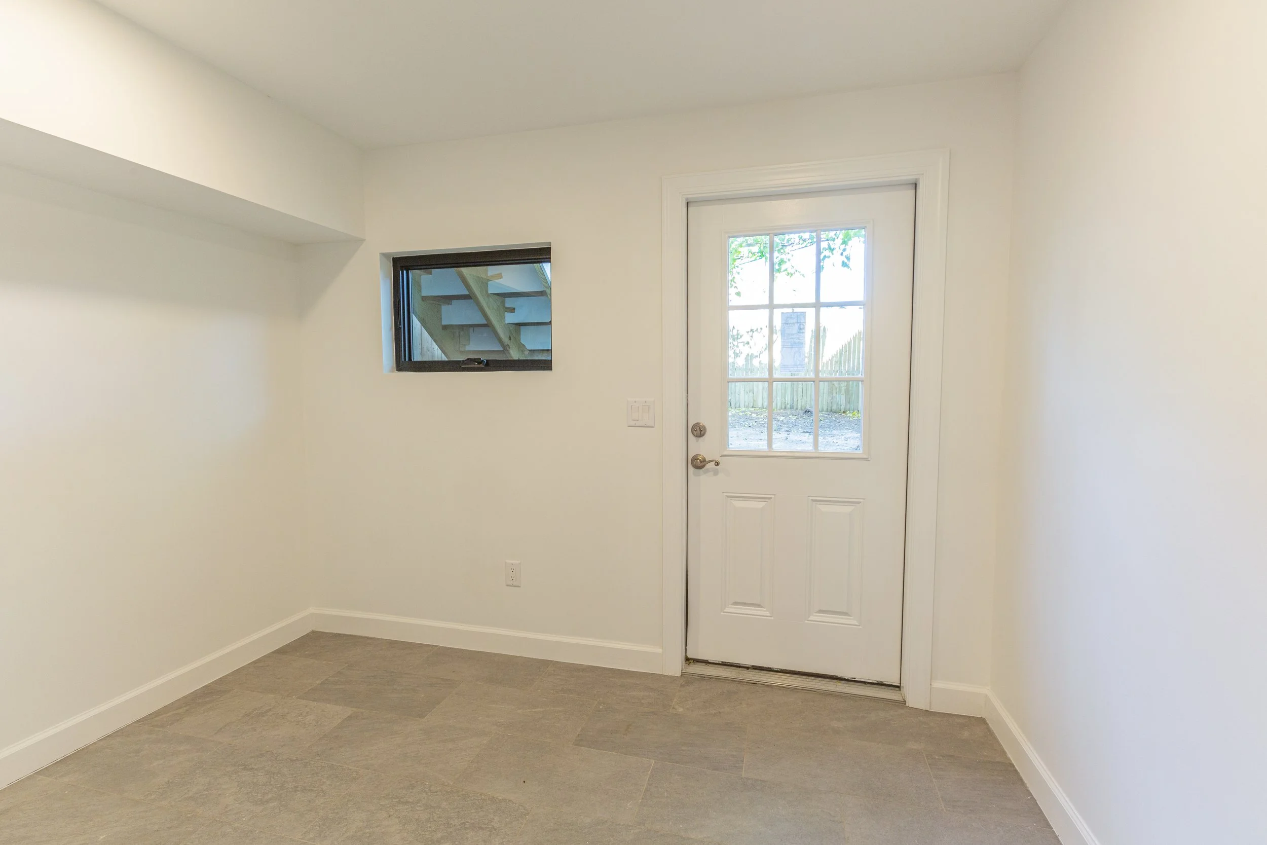 After — Basement