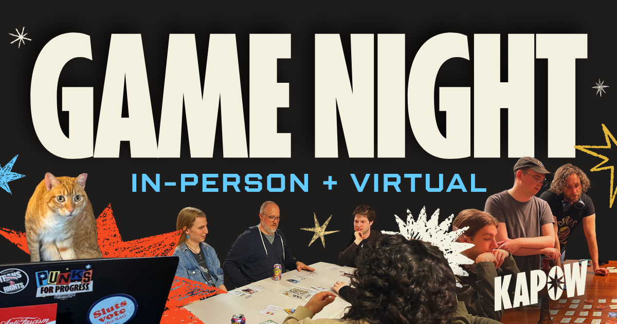 Virtual & In-Person Game Night