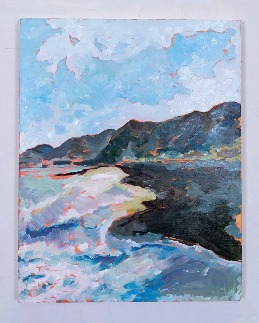 “Sam and Abby”; Oil on Panel, 11in x14in, 2025