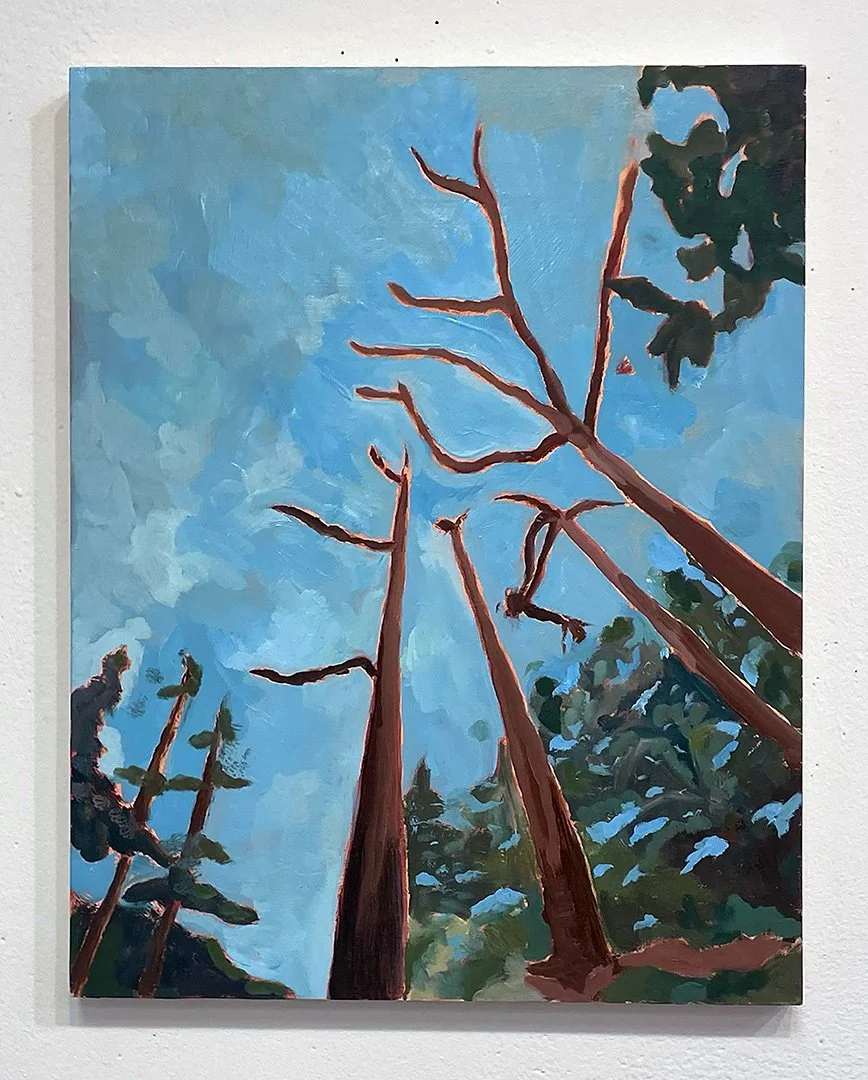 “Declan and Jack”; Oil on Panel, 11in x14in, 2025