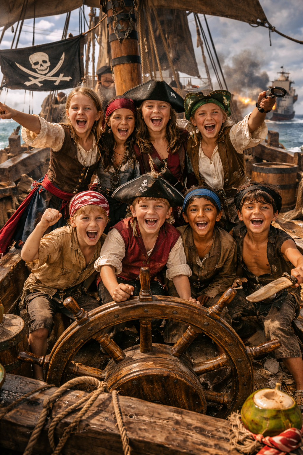 Captain Jay's Young Buccaneer Adventure (12yrs and under)