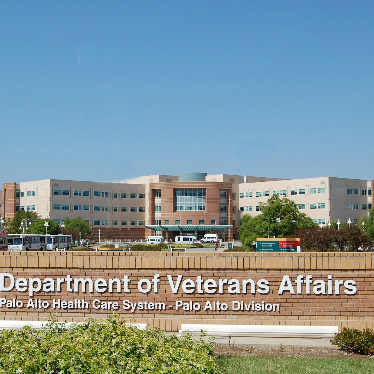 Building for the Department of Veterans Affairs at Palo Alto Health Care System, Palo Alto Division, California