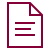 Icon of a document or paper with lines of text and a folded corner on the top right