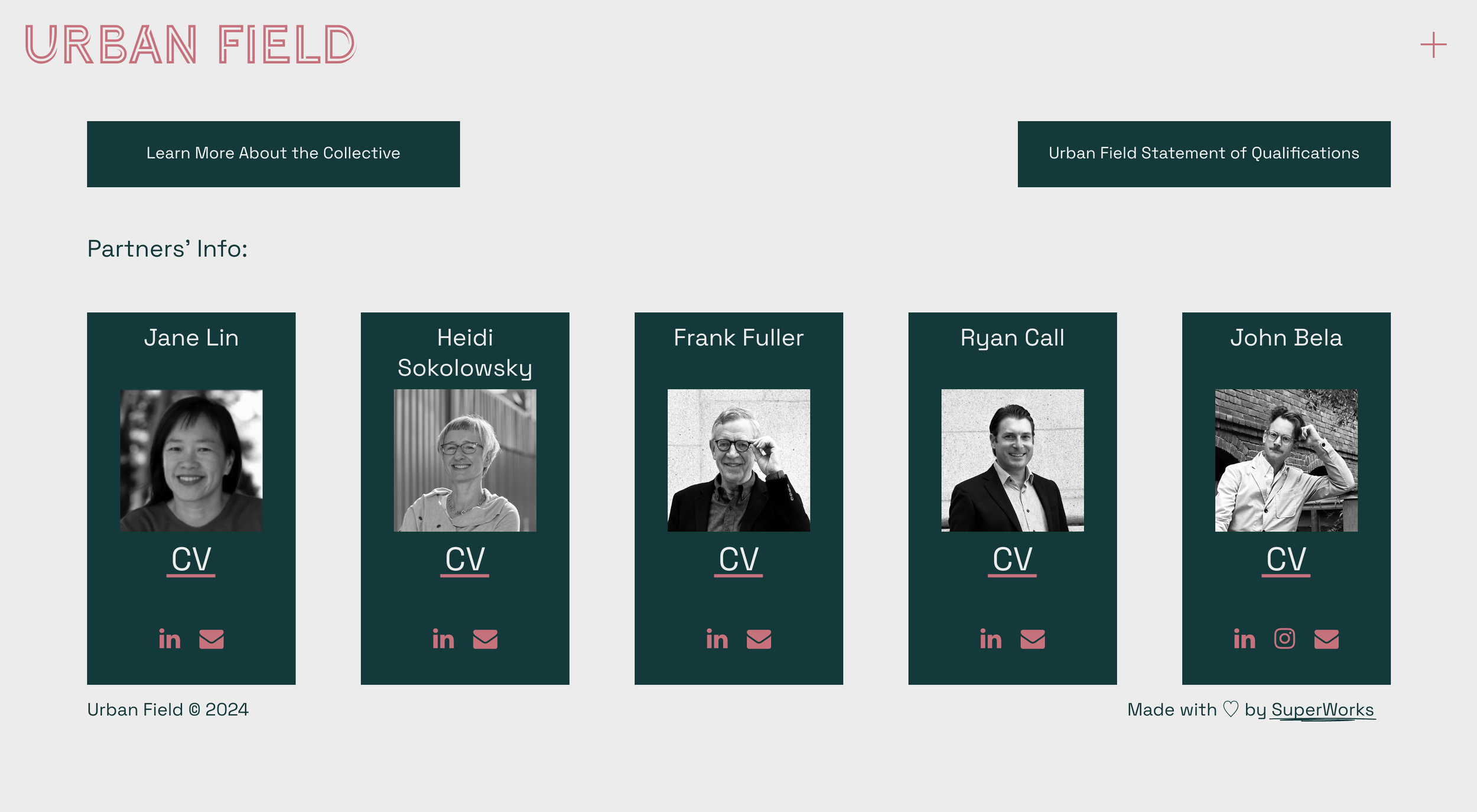 URBAN FIELD PARTNERS INFO