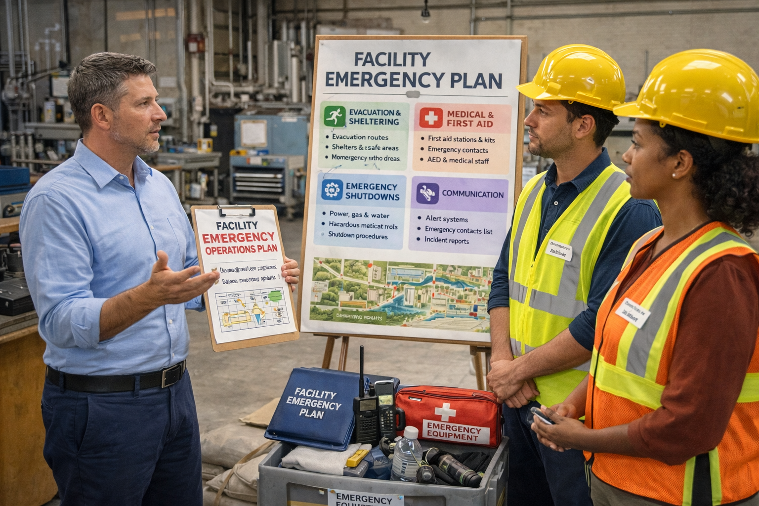 Facility Emergency Action Plan Framework — Universal OSHA-Compliant Template