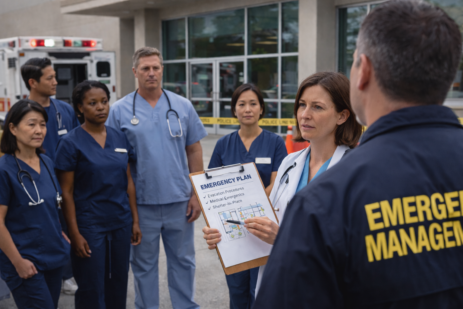 Medical Office & Outpatient Clinic Emergency Plan — Patient Safety & Compliance