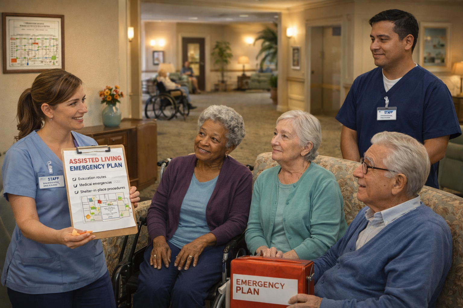 Assisted Living & Senior Housing Emergency Operations Plan — Florida AHCA Compliant