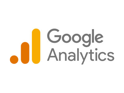 Google Analytics logo. Web and app analytics platform used by Jess Black, digital marketing consultant at Amatista Toro Solutions.