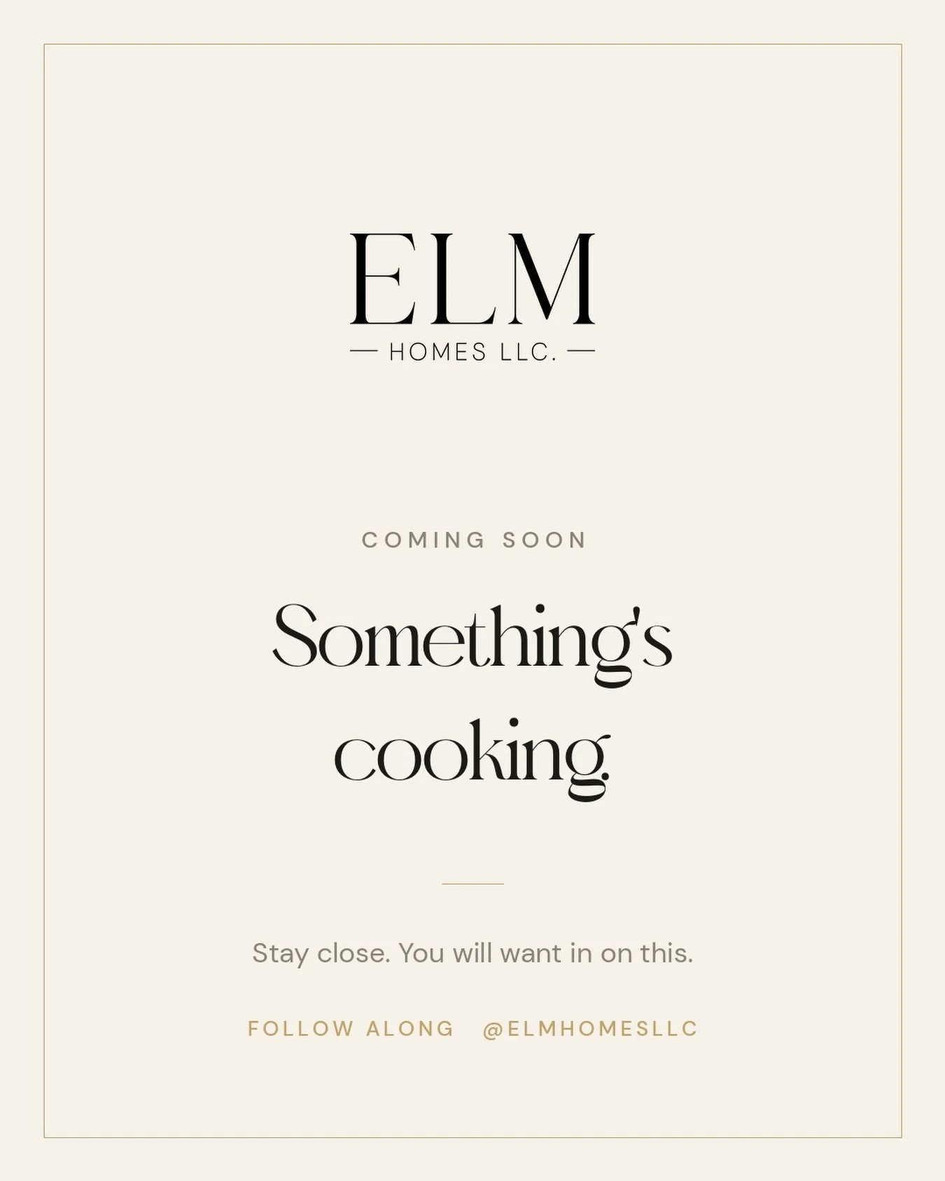 Something&rsquo;s cooking at ELM this summer. 👀

We can&rsquo;t say much yet, but it&rsquo;s big, it&rsquo;s local, and you&rsquo;re going to want in.

Take a guess in the comments. What do you think we&rsquo;re up to?

Hit follow and turn on notifi