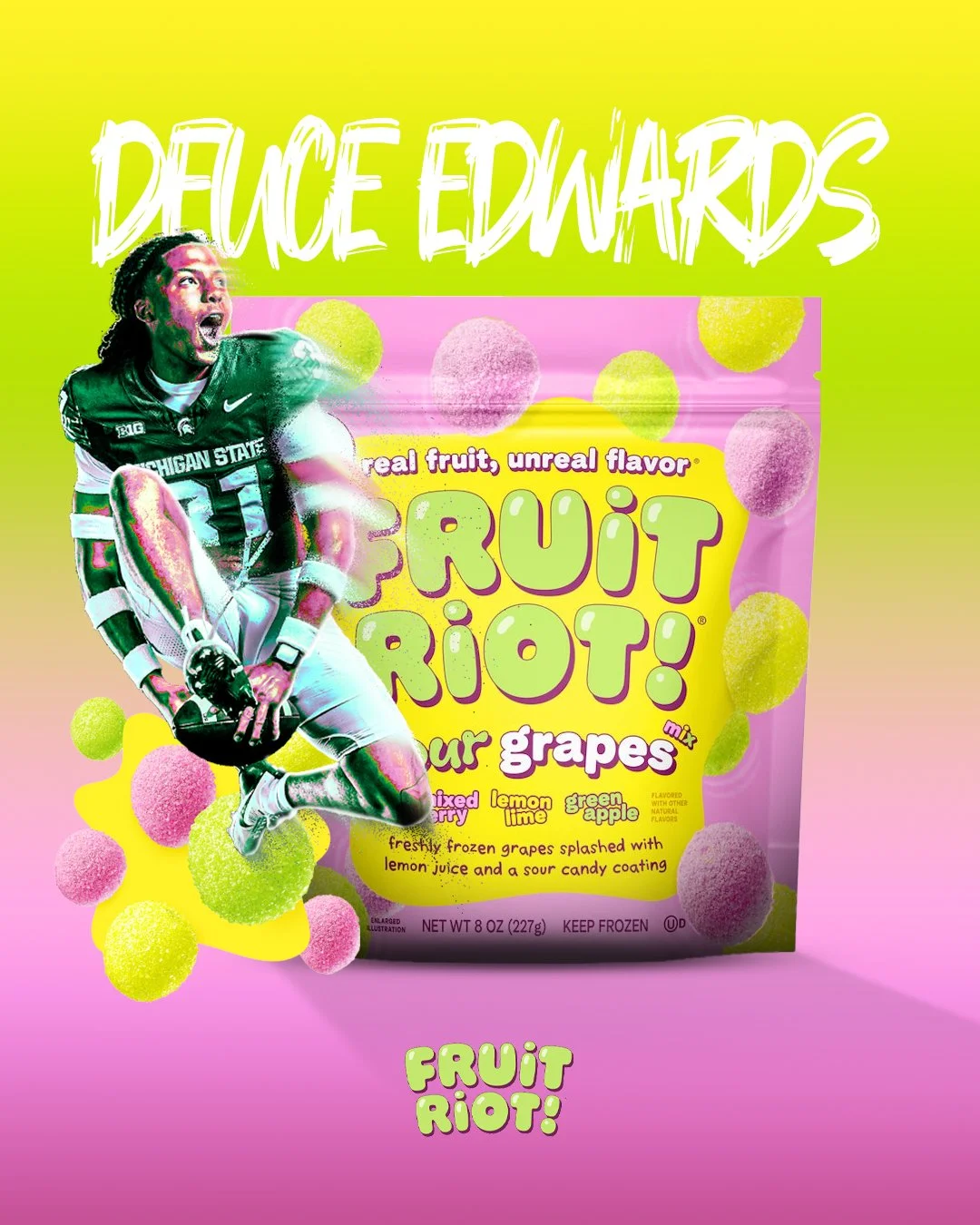 DEUCE EDWARDS X FRUIT RIOT